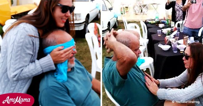 Dad is driven to tears after receiving emotional gift from his daughter