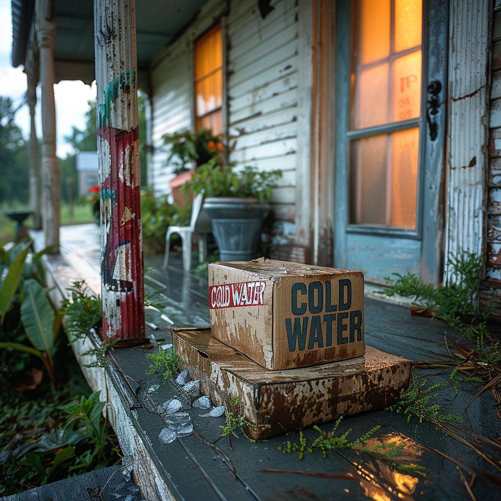 A "Cold water" box | Source: Midjourney