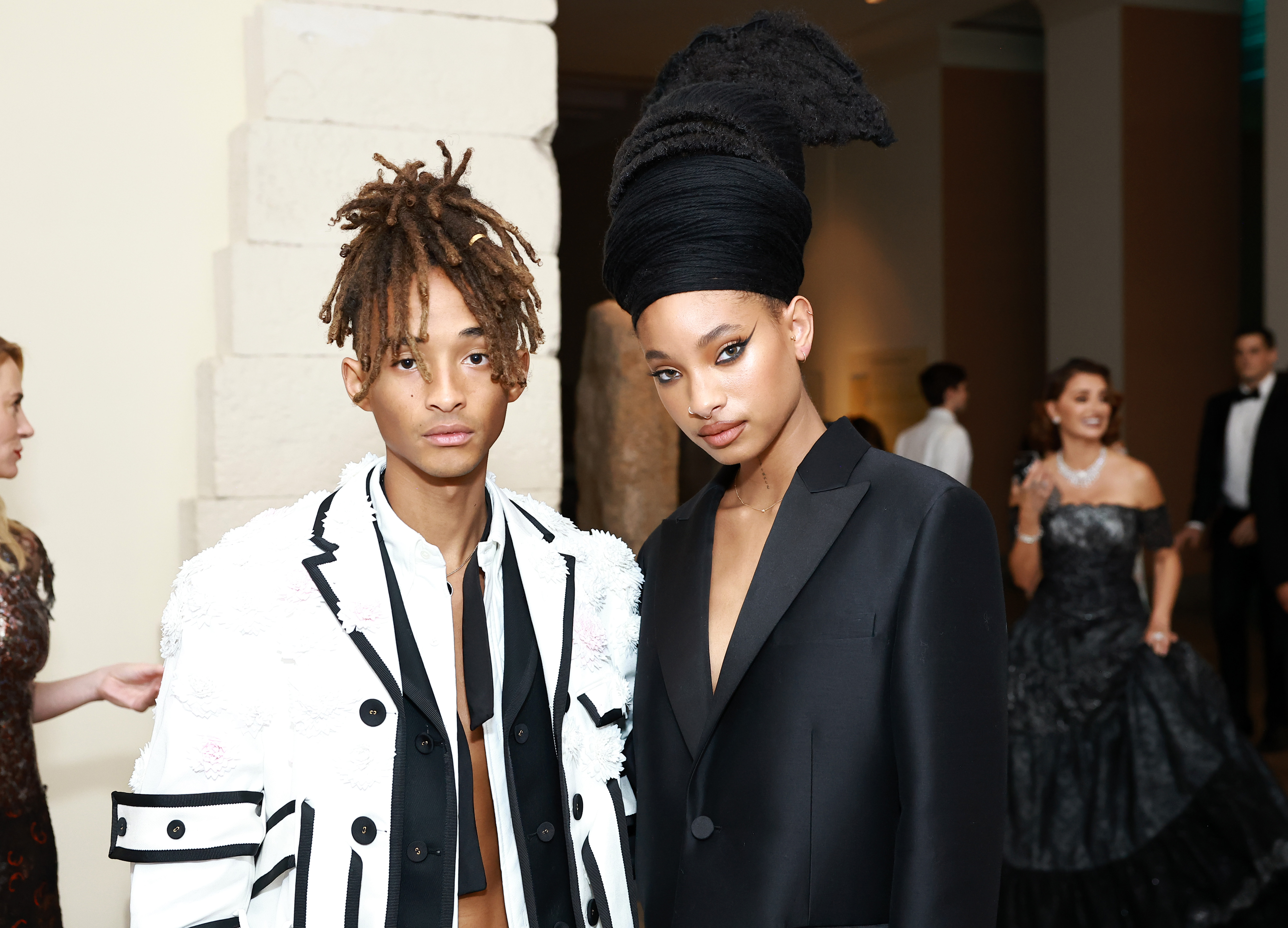 Jaden and Willow Smith attend the Met Gala in New York City on May 6, 2024 | Source: Getty Images