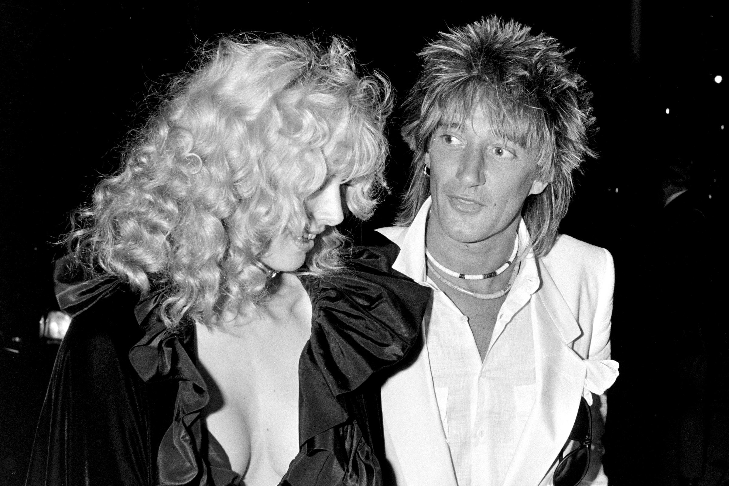 Alana and Rod Stewart in London circa 1985 | Source: Getty Images