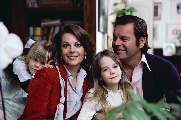 Natalie Wood and Robert Wagner with their children Courtney and Natasha photographed in 1979 | Source: Getty Images