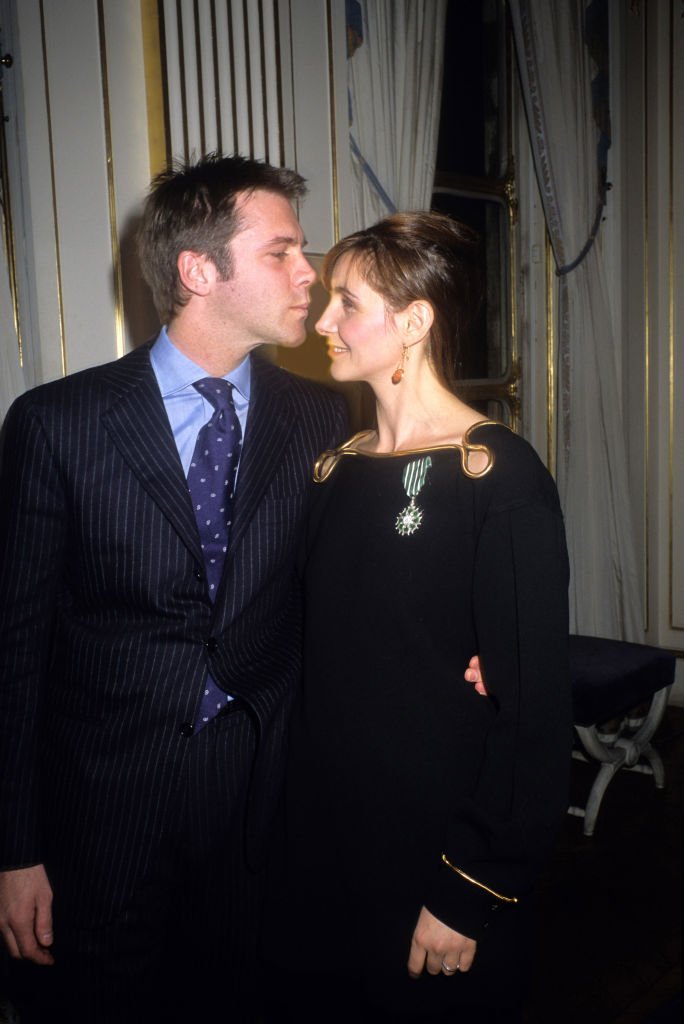 Le prince Emmanuel-Philibert et son épouse Clotilde Courau. l Source : Getty Images