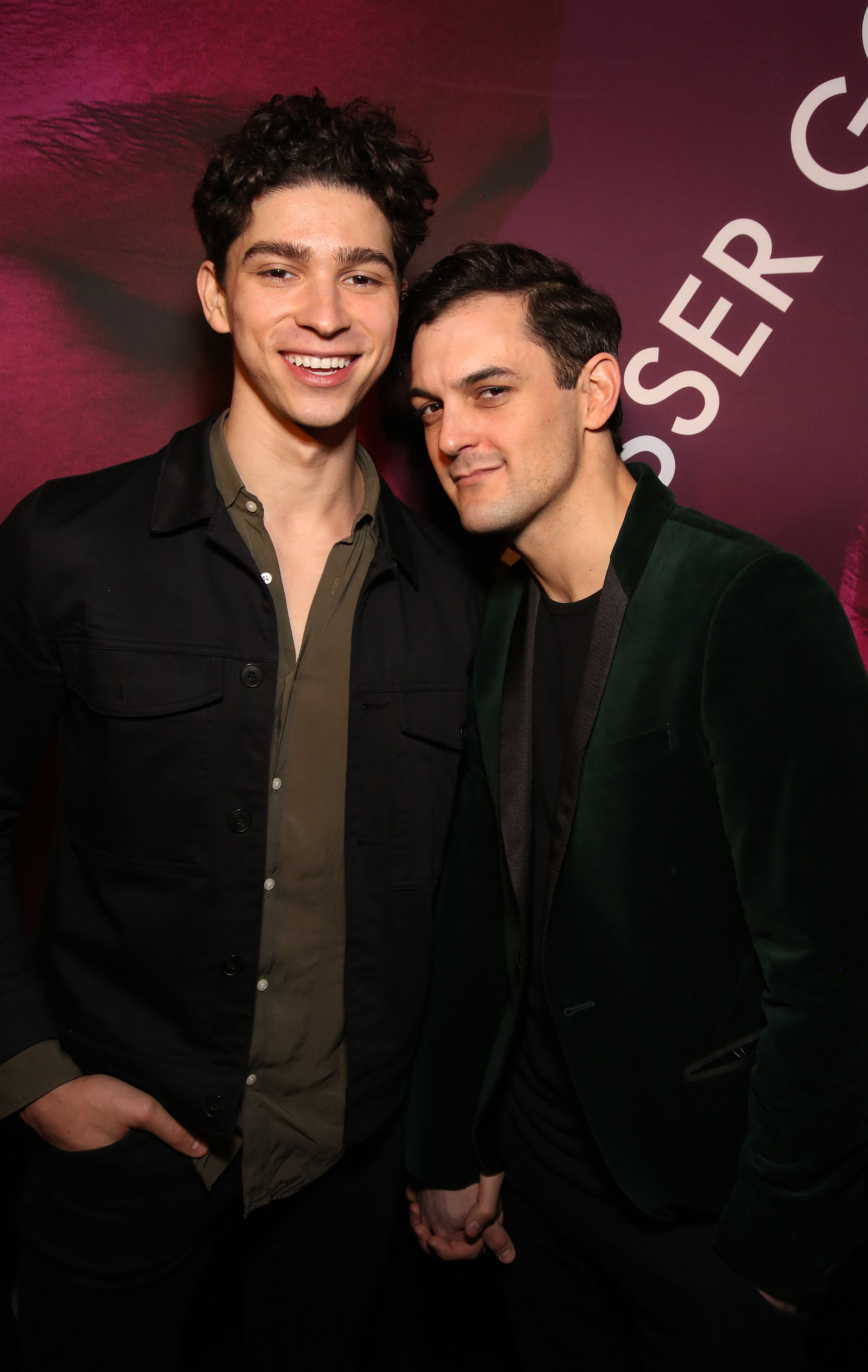Isaac Cole Powell and Wesley Taylor attend the Broadway Opening Night Performance for "Children of a Lesser God" at Studio 54 Theatre on April 11, 2018, in New York City. | Source: Getty Images