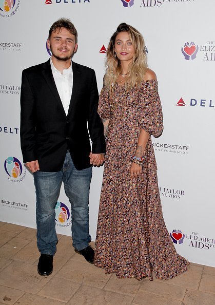 Prince Jackson and Paris Jackson at The Elizabeth Taylor AIDS Foundation on October 24, 2017 | Photo: Getty Images