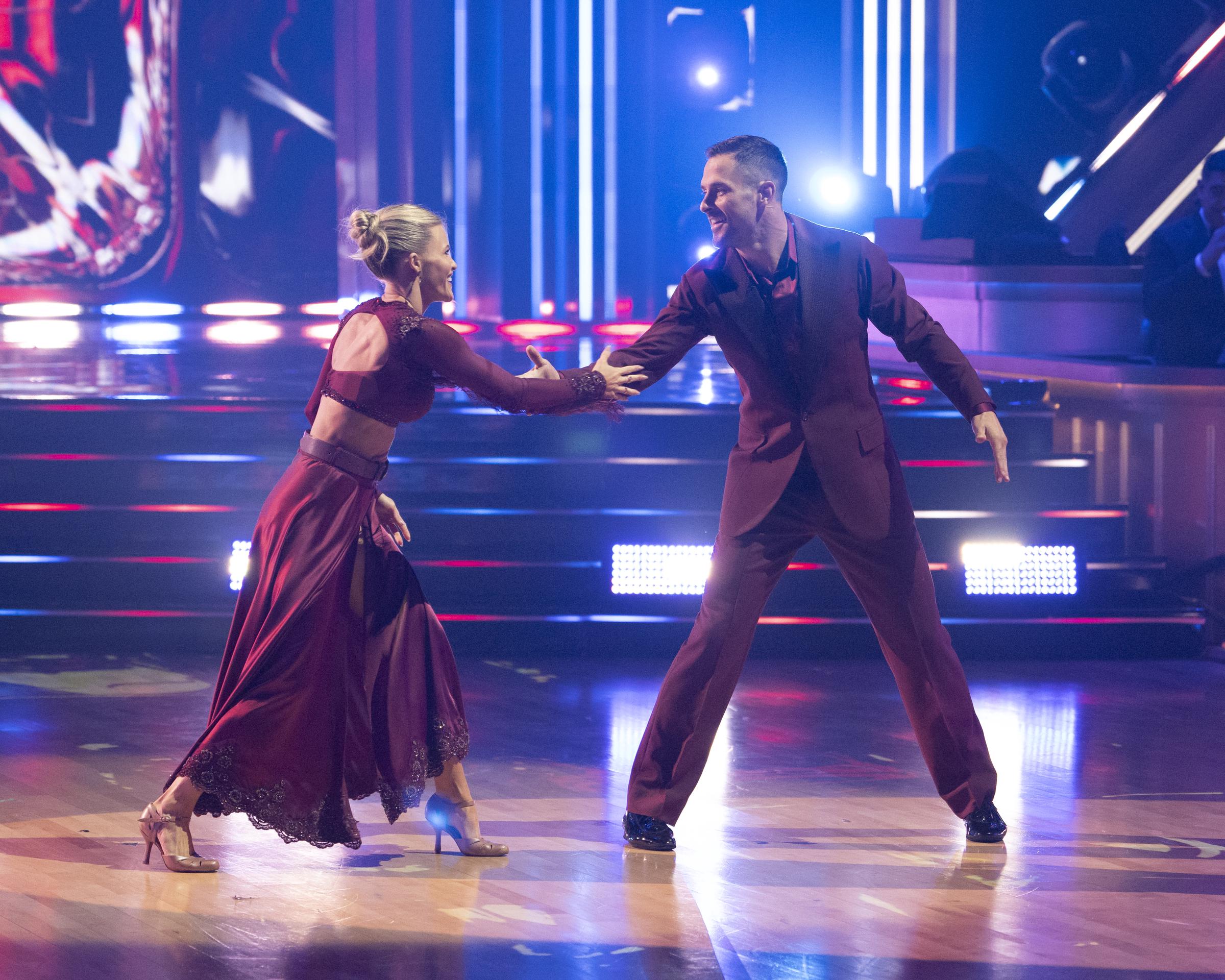 Witney Carson and Danny Amendola. | Source: Getty Images