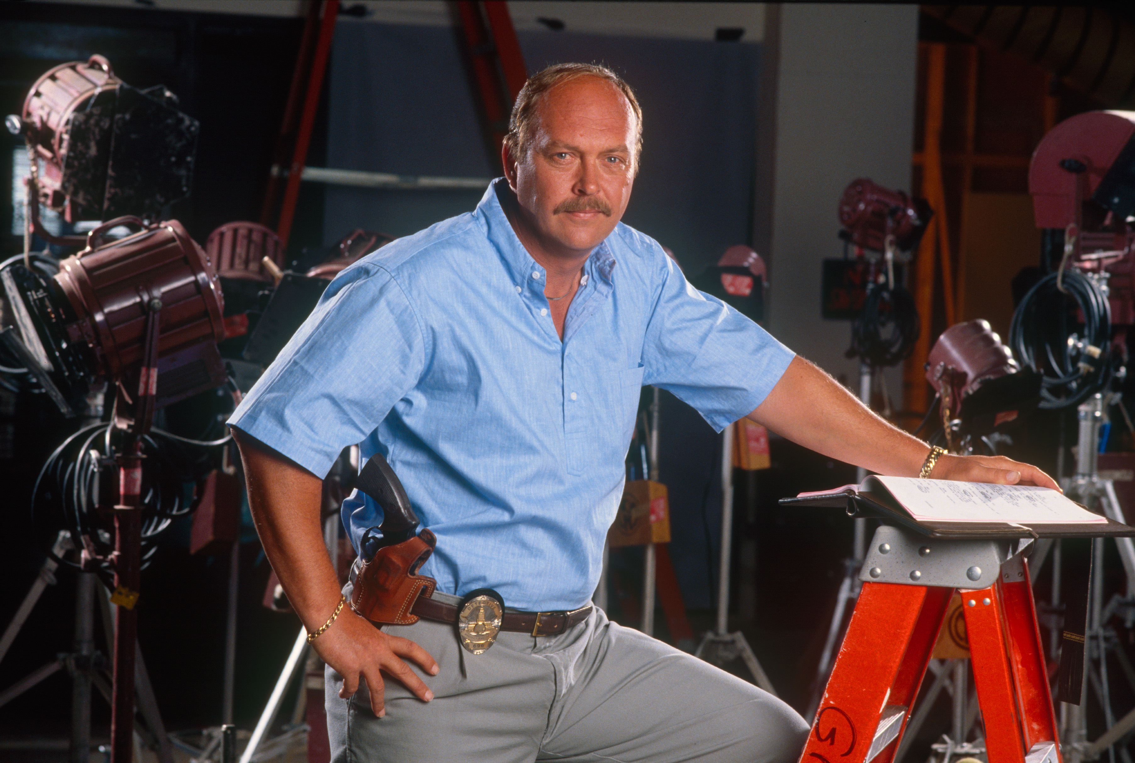 John Ashton, poses during a 1989 Hollywood, California, photo portrait session. | Source: Getty Images