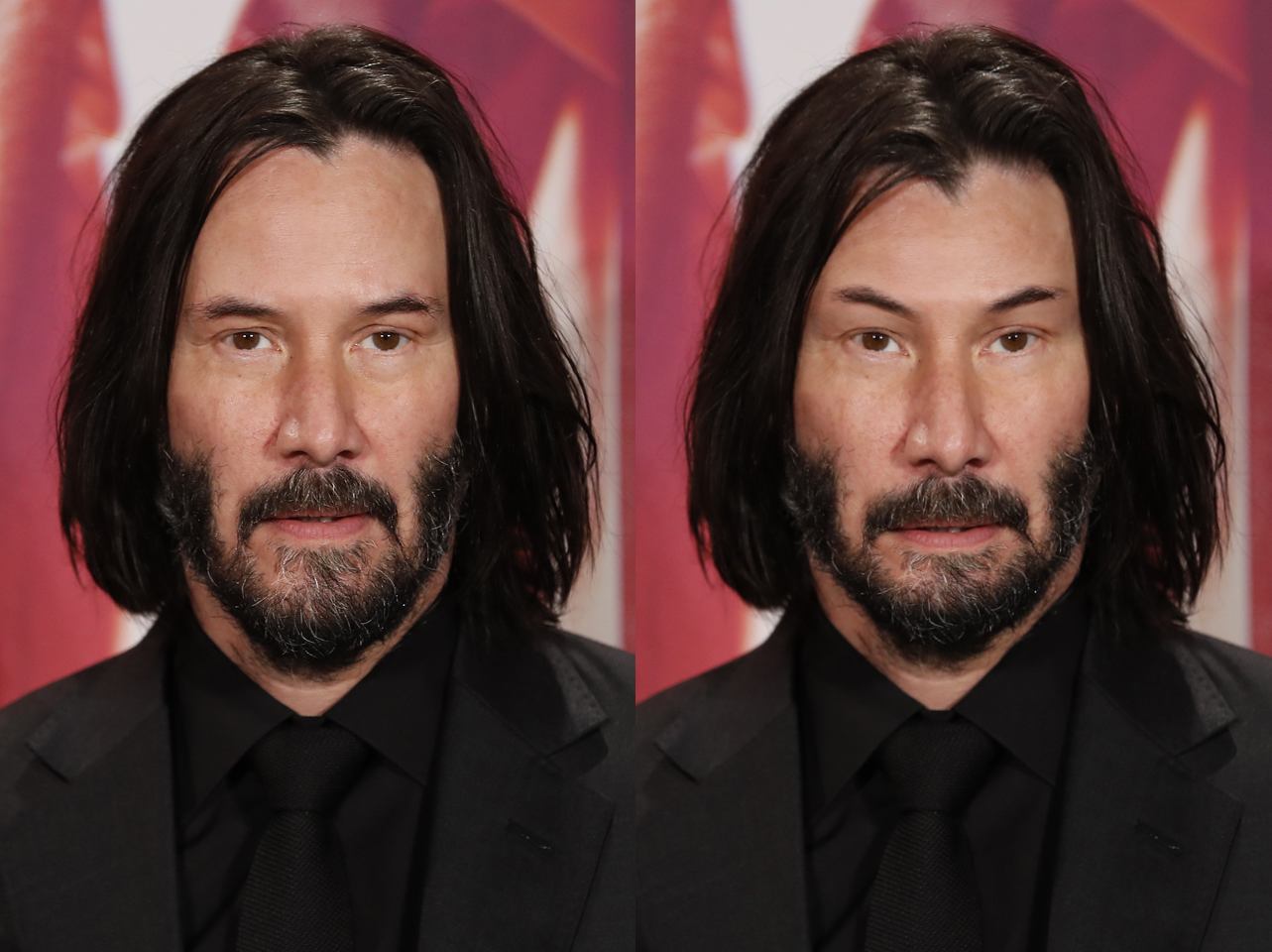 The real Keanu Reeves vs Ideal self | Source: Getty Images