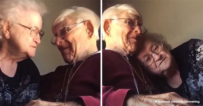 Une vidéo émouvante d'un vieil homme faisant la sérénade à sa femme avec une chanson touchante à l'occasion de leur 70e anniversaire