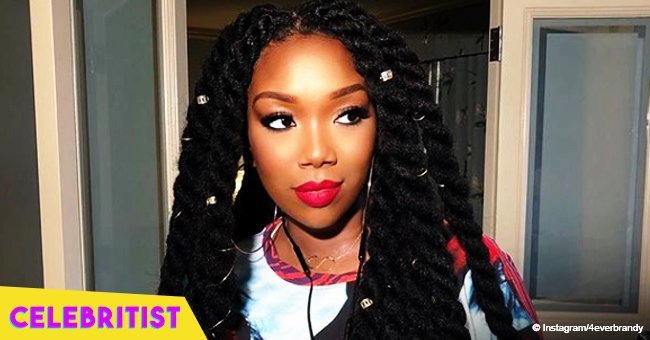 Brandy's daughter rocks short hair and army-inspired pants in recent picture