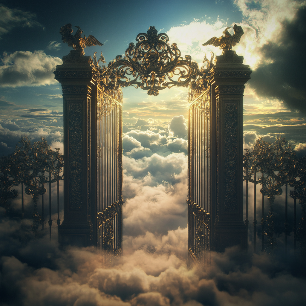 The gates of heaven | Source: Midjourney