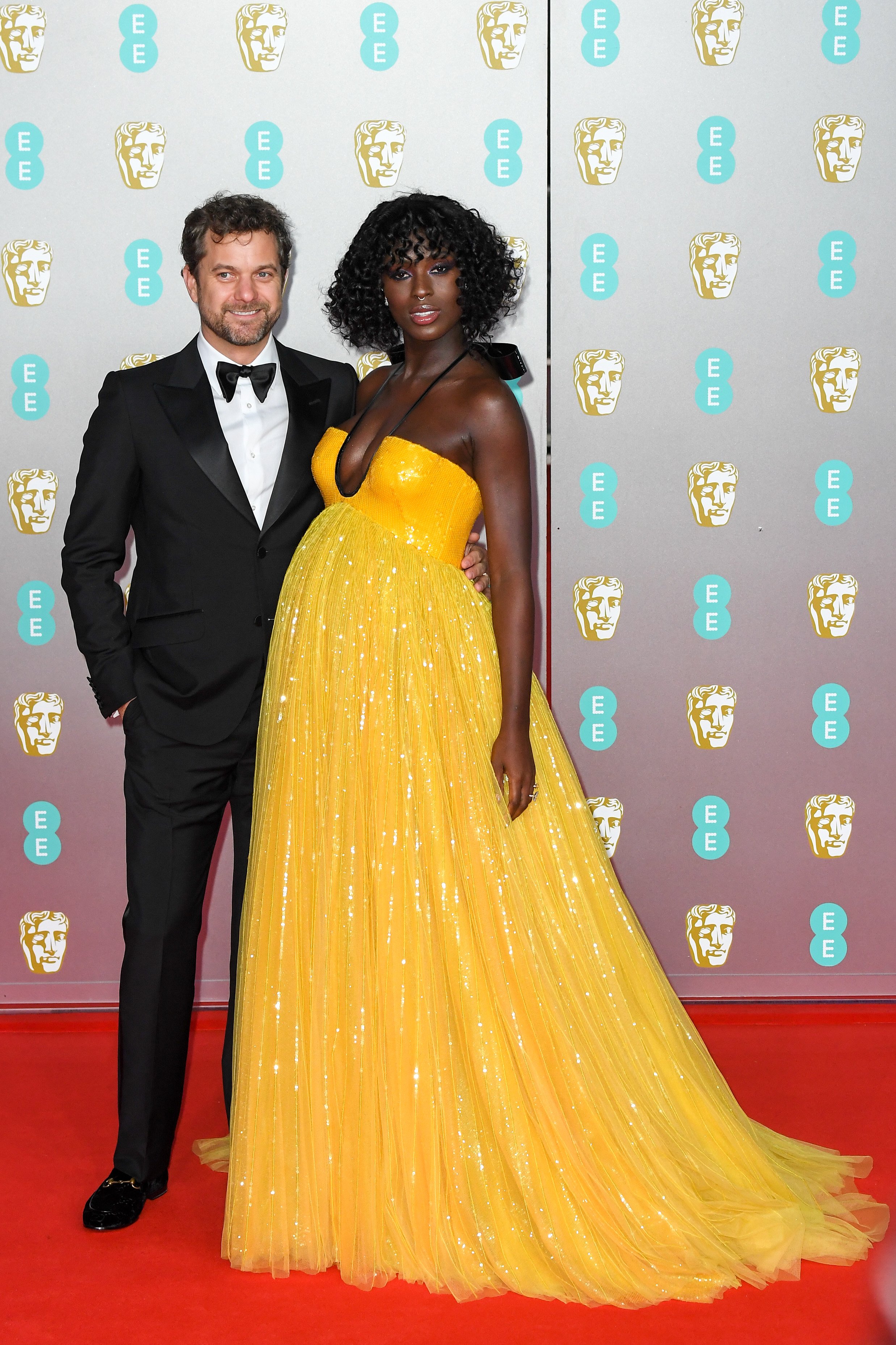 Jodie Turner-Smith and Joshua Jackson at Royal Albert Hall on February 02, 2020, in London, England. | Source: Getty Images