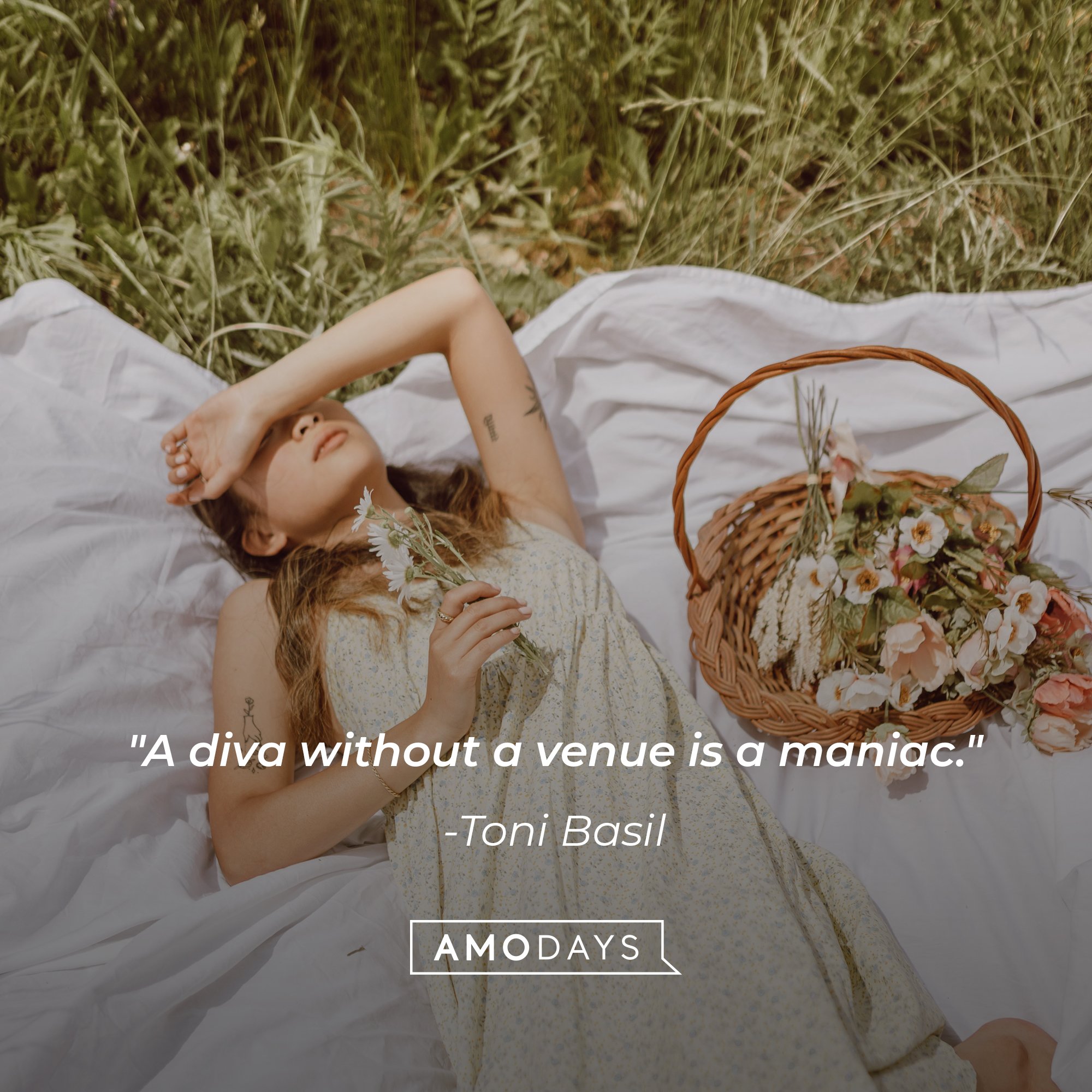 Toni Basil’s quote: "A diva without a venue is a maniac." | Image: AmoDays