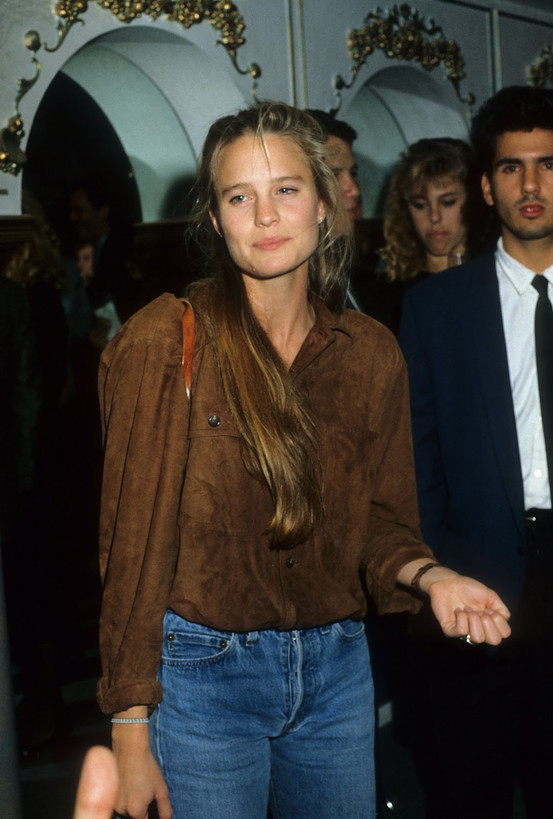 Robin Wright photographed in November 1987 in Los Angeles, California. | Source: Getty Images