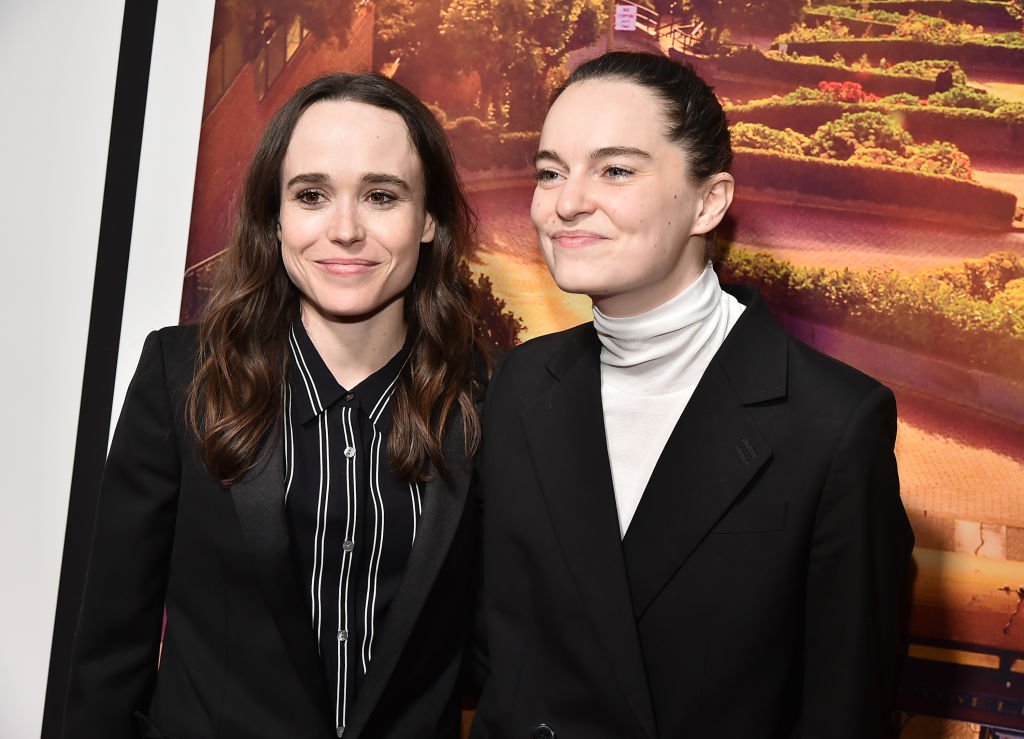 Ellen Page and Emma Portner at "Tales Of The City" New York Premiere at The Metrograph on June 03, 2019 | Photo: Getty Images