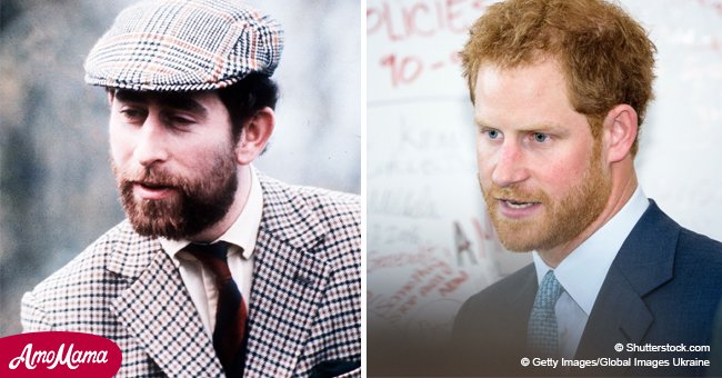 Photos prove that Prince Harry with a beard is just a young Prince Charles look-alike 