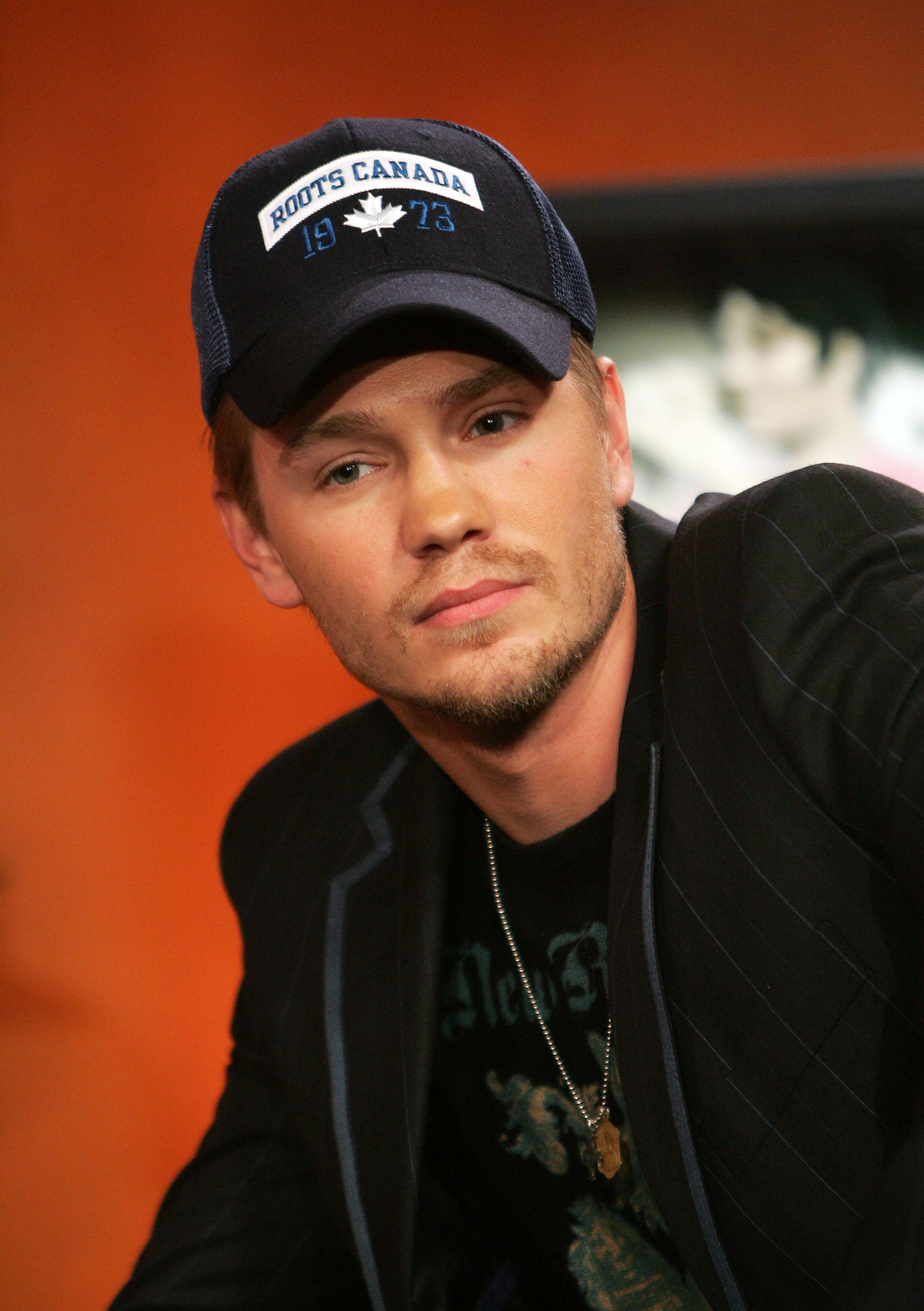 The famous actor during Fuse TV's Daily Download with the cast of "House of Wax" at Fuse Studios on May 4, 2005, in New York. | Source: Getty Images