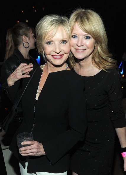 Florence Henderson and Barbara Chase on November 1, 2010 in Los Angeles, California. | Photo: Getty Images