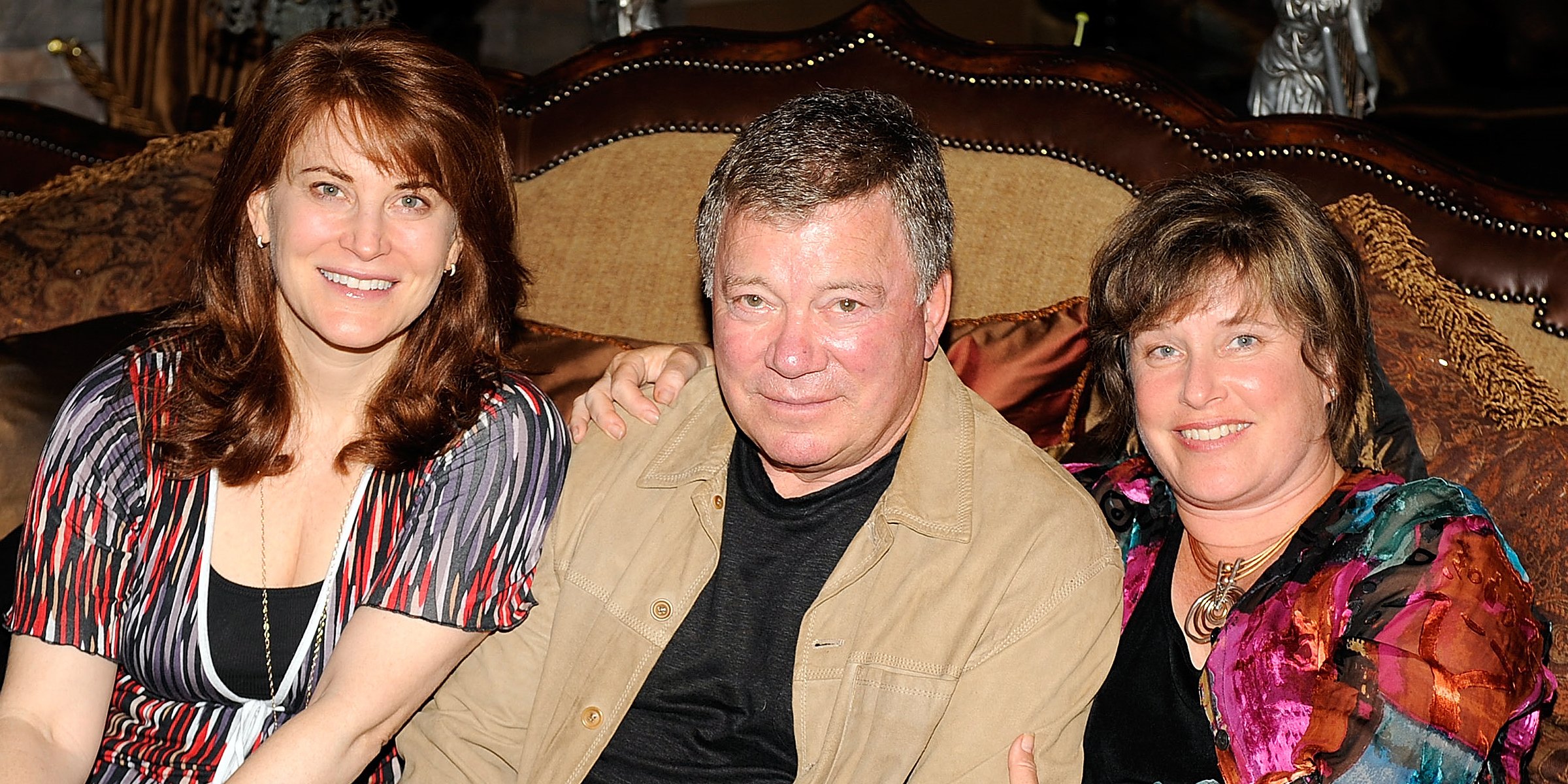William Shatner and his daughters | Source: Getty Images