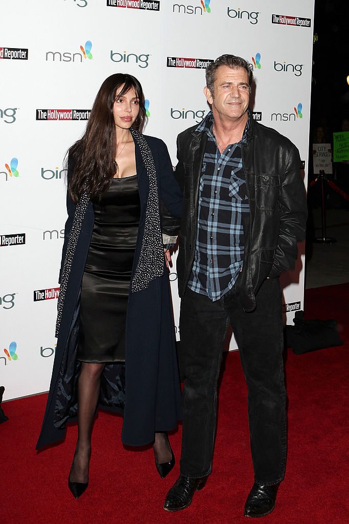 Mel Gibson and Oksana Grigorieva at The Hollywood Reporter Reception Honoring Oscar Nominees at The Getty House on March 4, 2010 in Los Angeles | Photo: Getty Images