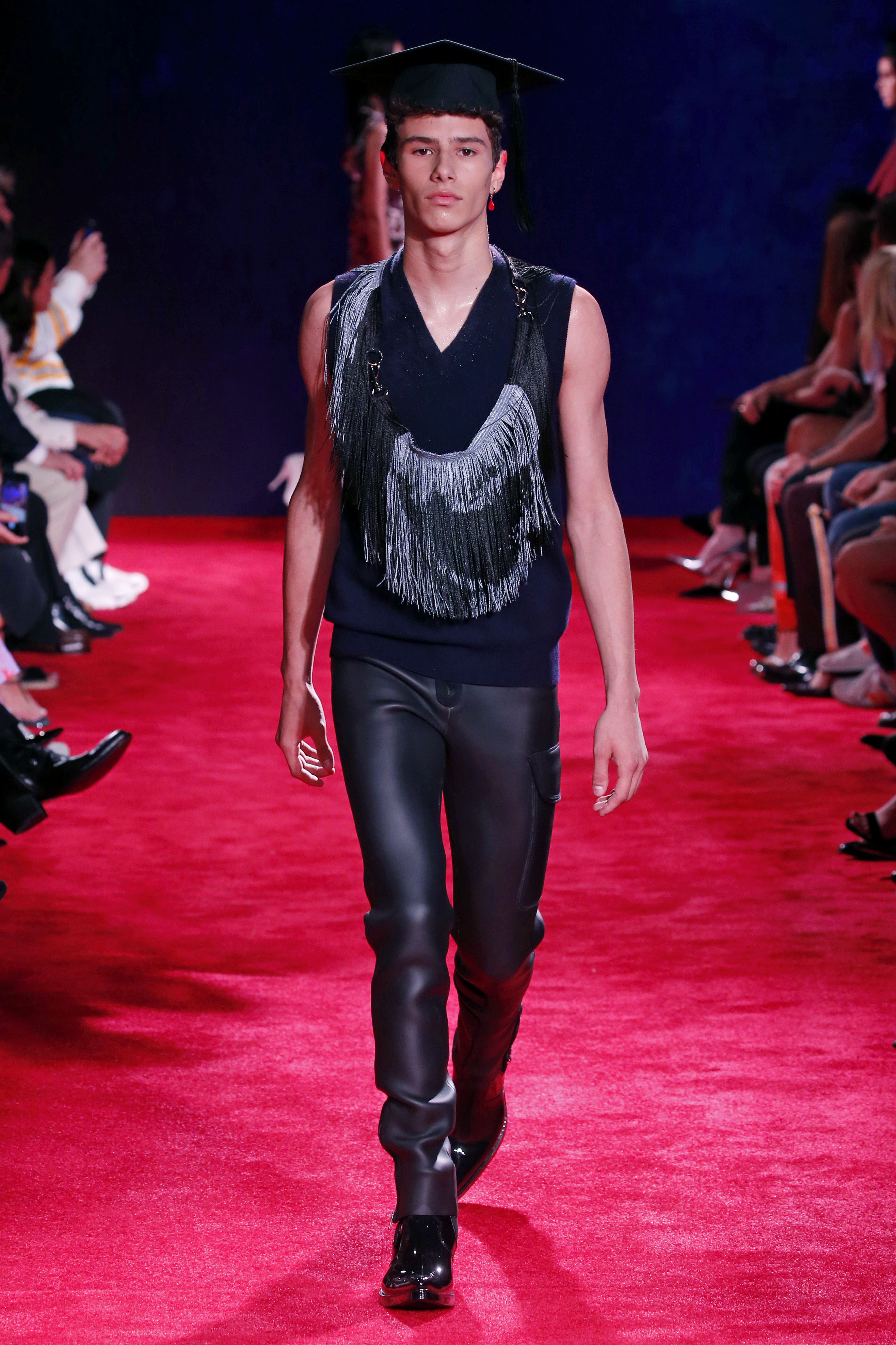 Ellery Harper on the catwalk during New York Fashion Week, 2019 | Source: Getty Images