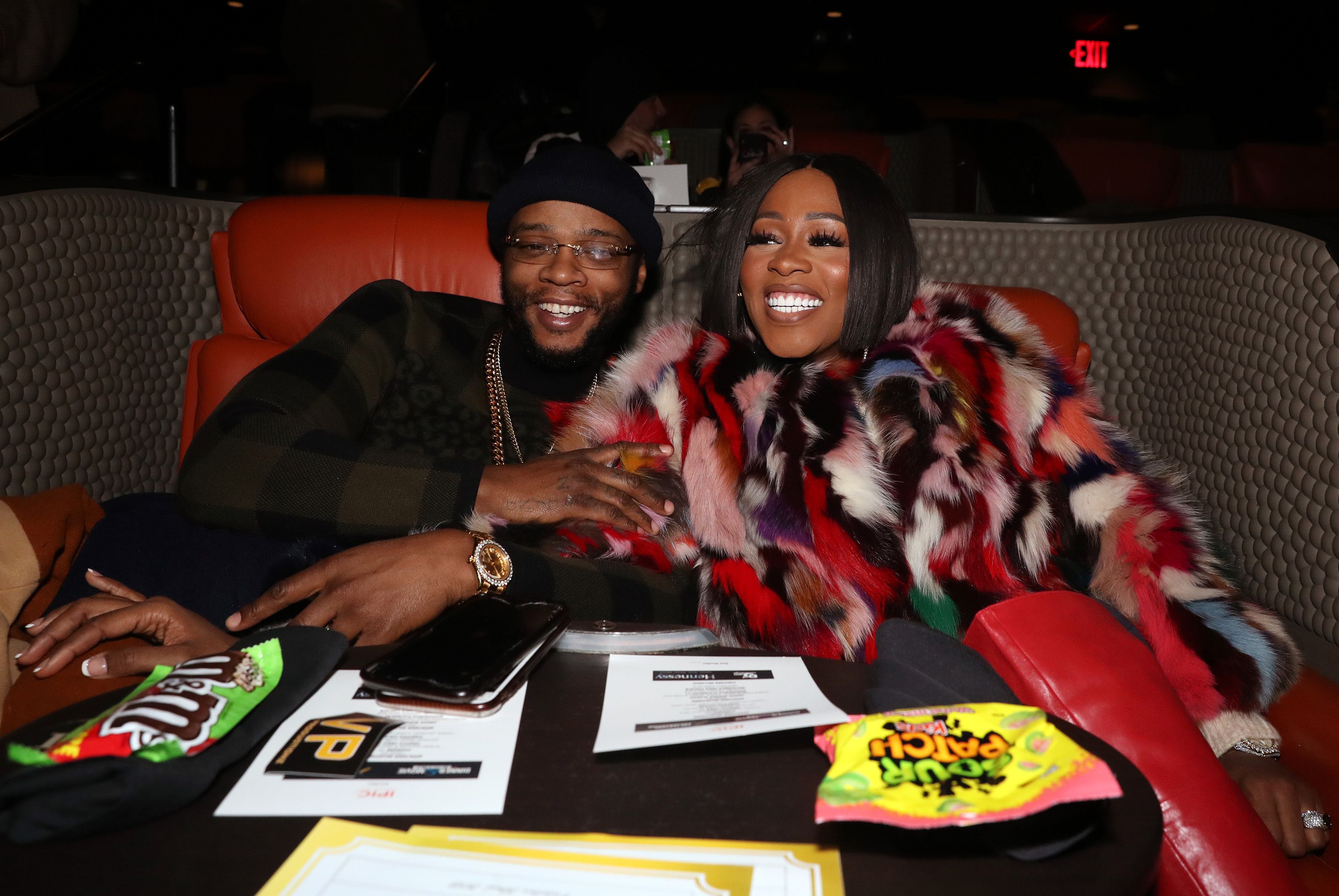 Papoose and Remy Ma at the "Suss-One Dinner and a Movie" at iPic Theater on December 19, 2019. | Photo: Getty Images