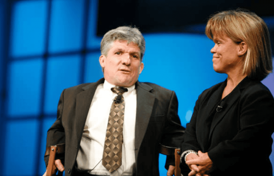 "Little People Big World," Matt Roloff and Amy Roloff speak at Discovery Upfront event, on April 23, 2008, in New York City | Source: Getty Images