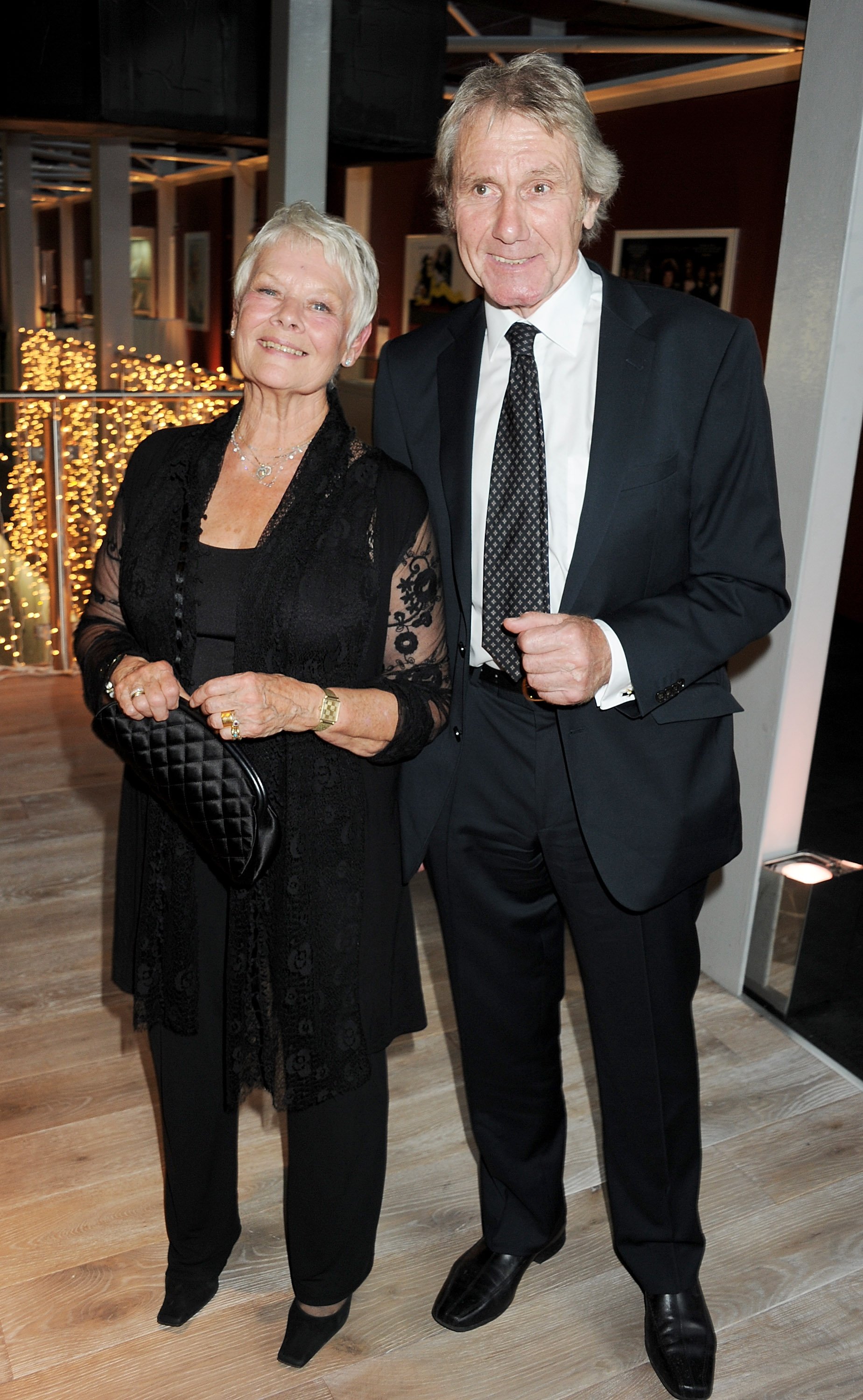 Judi Dench and David Mills attend the BFI Chairman's Dinner at BFI Southbank on June 22, 2011 in London, England ┃Source: Getty Images