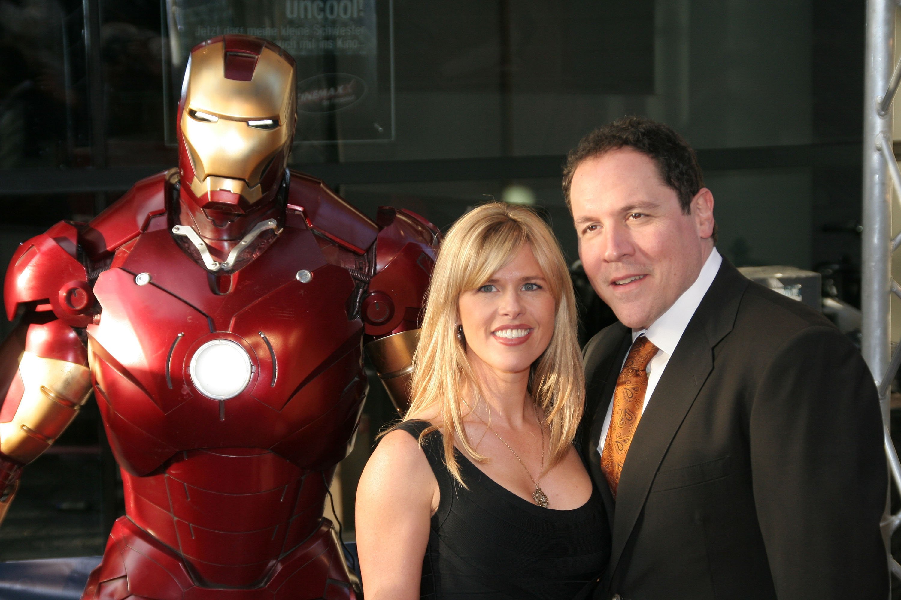 Jon Favreau and Joya Tillem attend the premiere of 'Iron Man' at the Cinemaxx  in Berlin, Germany on April 22, 2008 | Source: Getty Images