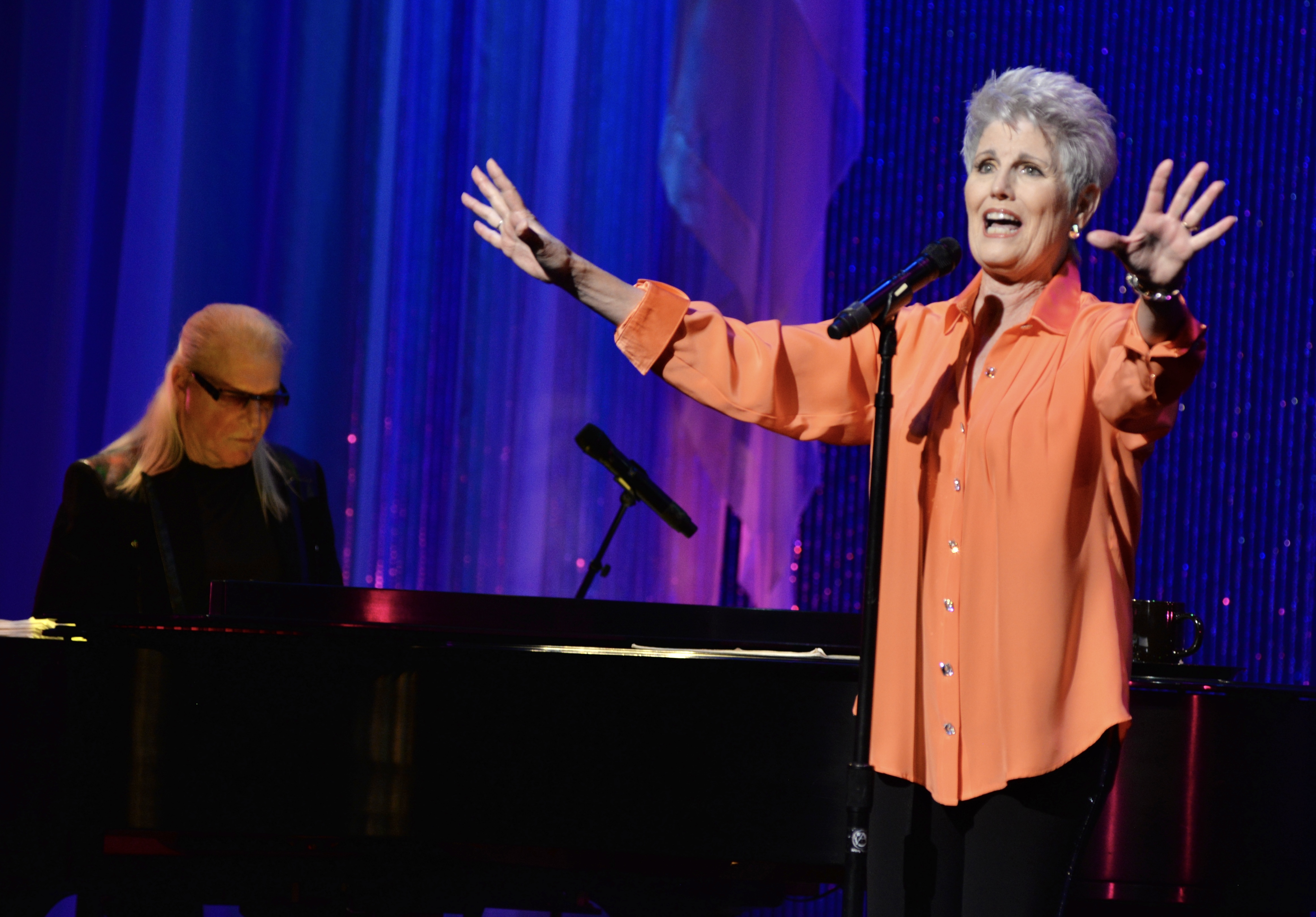 Lucie Arnaz at her "I Got a Job: Song's From My Musical Past" concert at the Aventura Arts & Cultural Center on April 10, 2022 in Aventura, Florida | Source: Getty Images