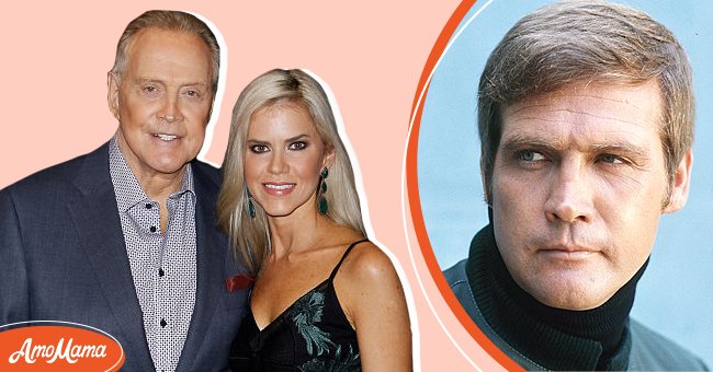 Left:  Lee Majors and Faith Majors attend The Paley Center  on September 14, 2016 in Beverly Hills, California. Right: Lee Majors on "Six Million Dollar Man" August 1973. | Source: Getty Images