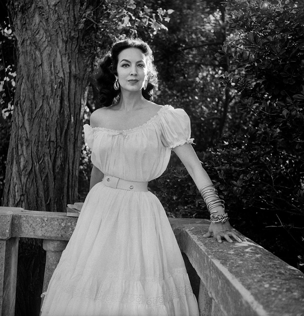 La actriz mexicana María Félix en Venecia, en 1954. | Foto: Getty Images