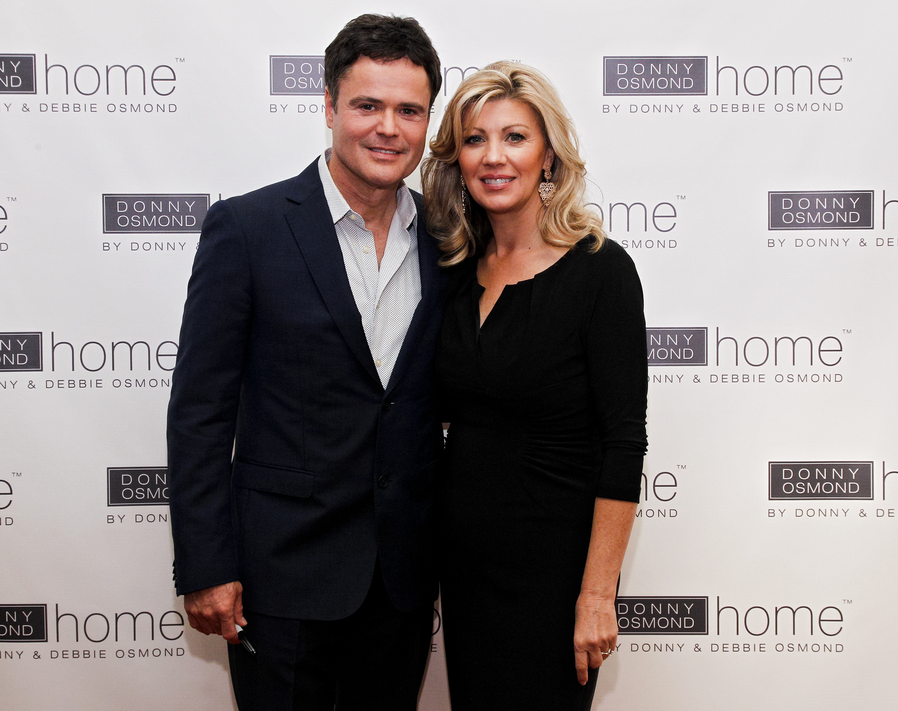Donny Osmond and Debbie Osmond attend the launch of Donny Osmond Home on September 23, 2013, in New York City | Source: Getty Images