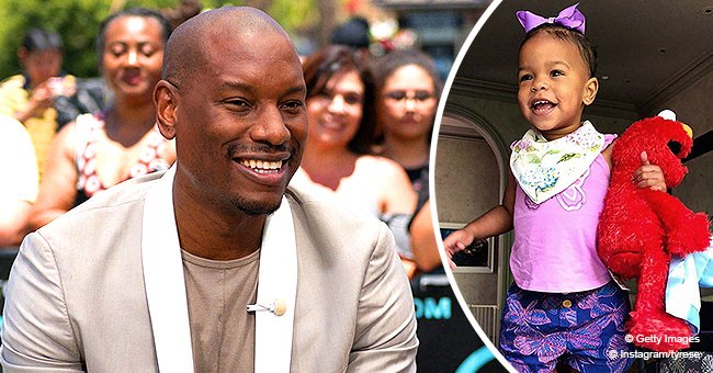 Tyrese Gibson's Little Daughter Soraya Looks Adorable in Purple Top