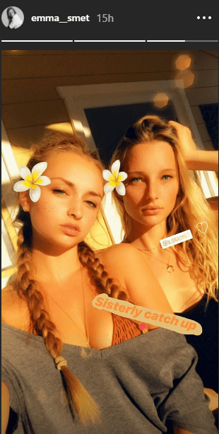 Source: Instagram/emma_Smet Source: Instagram/emma_Smet