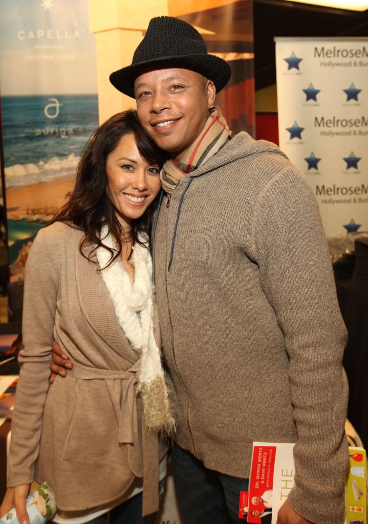 Michelle Ghent and Terrence Howard pose at the Kari Feinstein Style Lounge on January 21, 2011 in Park City, Utah | Photo: Getty Images