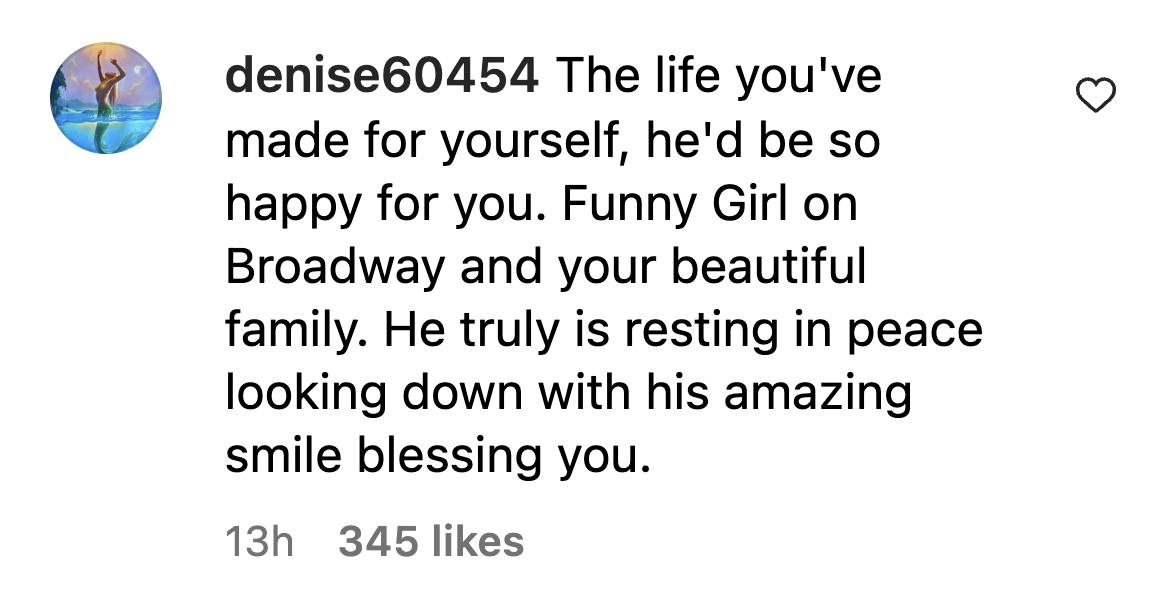 Comments on Lea Michele's post | Source: Instagram/leamichele