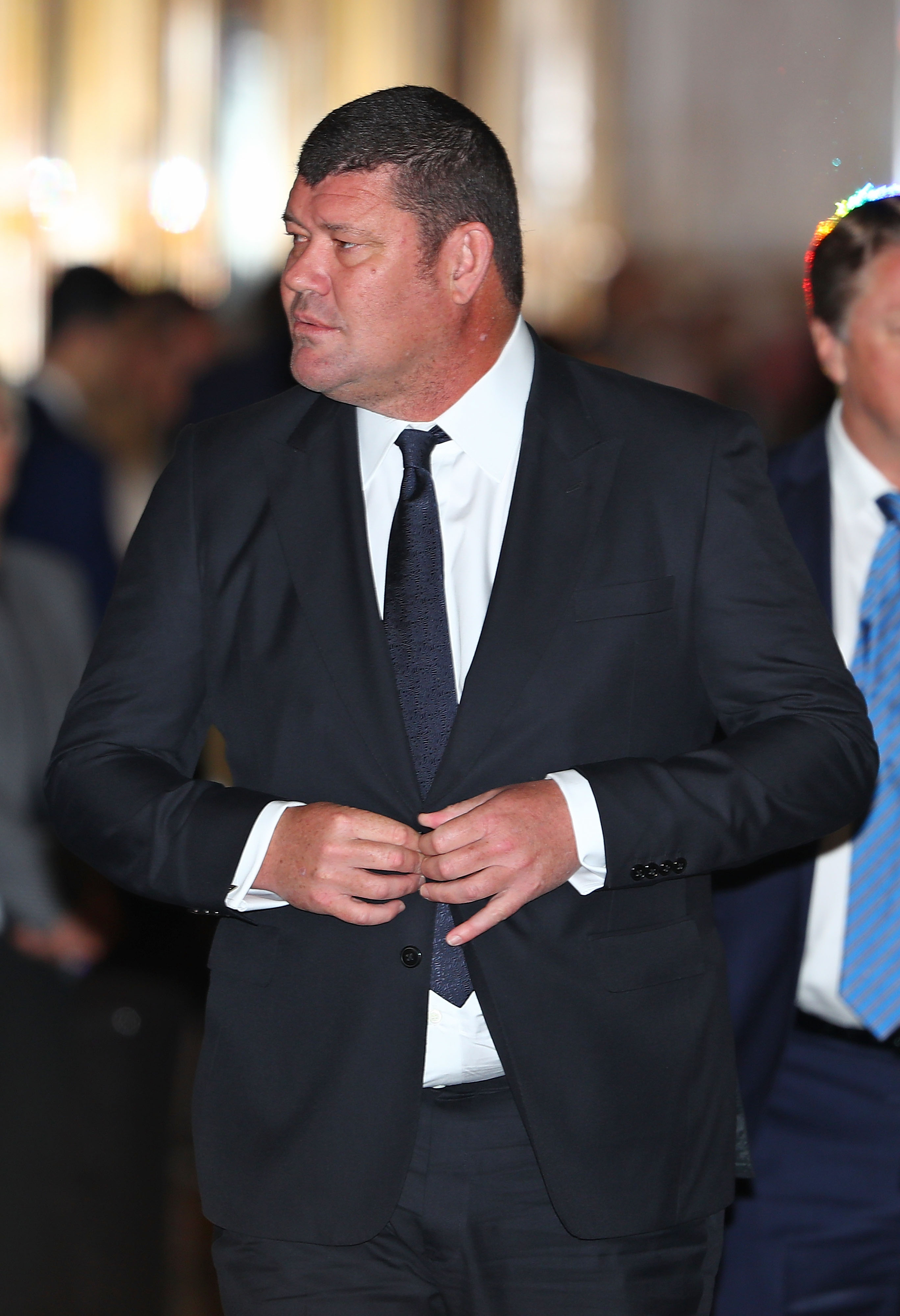 James Packer at the Crown Resorts annual general meeting on October 26, 2017 in Melbourne, Australia | Source: Getty Images