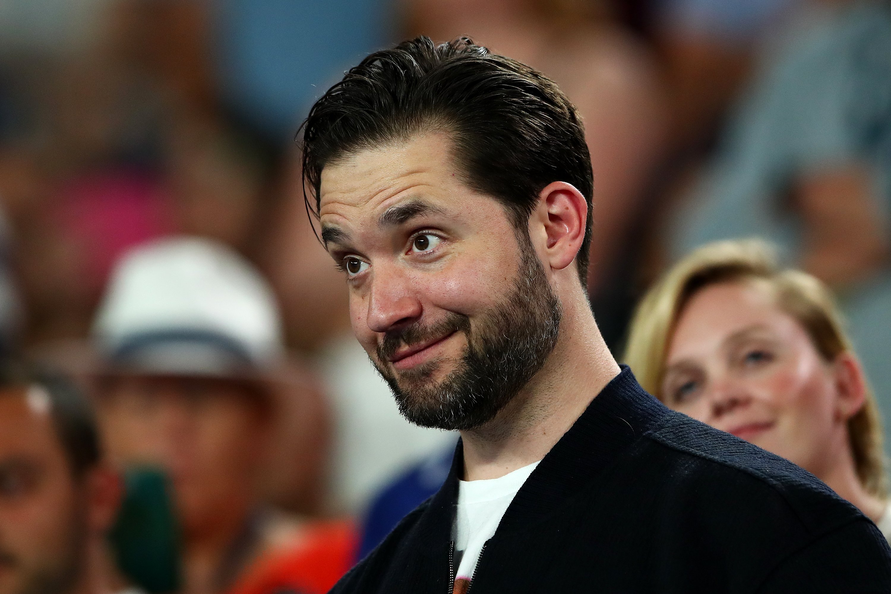 Alexis Ohanian at the Australian Open at Melbourne Park on January 17, 2019 | Photo: GettyImages