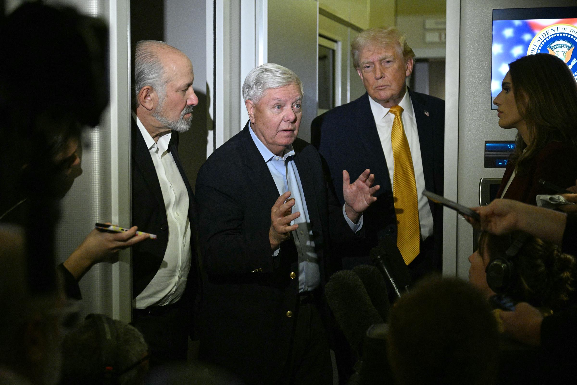 Graham's relationship with Trump evolved from fierce rivalry to a powerful political alliance. Their final conversation focused on his Ukraine trip and unfinished legislative priorities. | Source: Getty Images