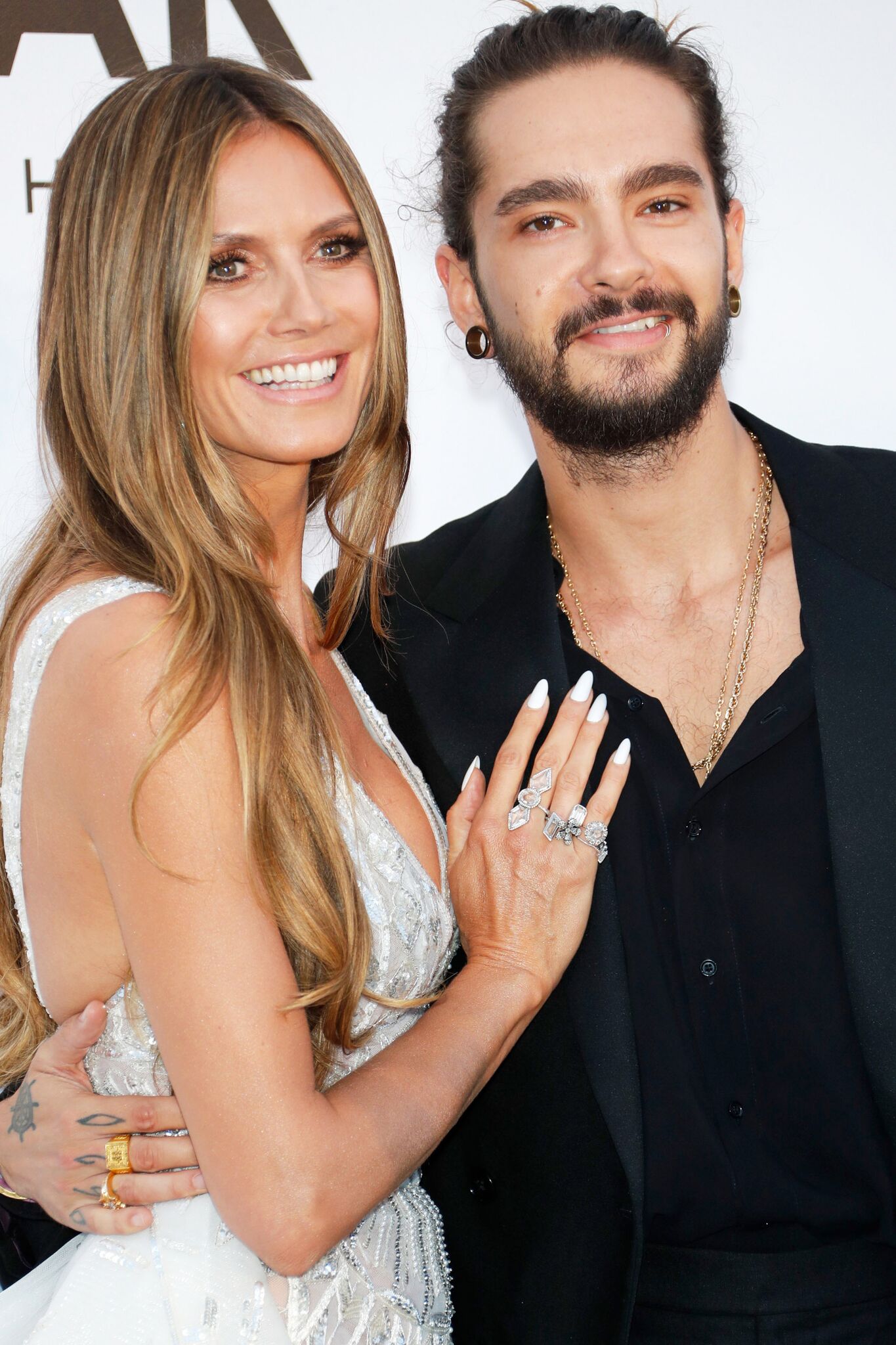 Heidi Klum and Tom Kaulitz arrive at the amfAR Gala Cannes 2018 at Hotel du Cap-Eden-Roc | Source: Getty Images