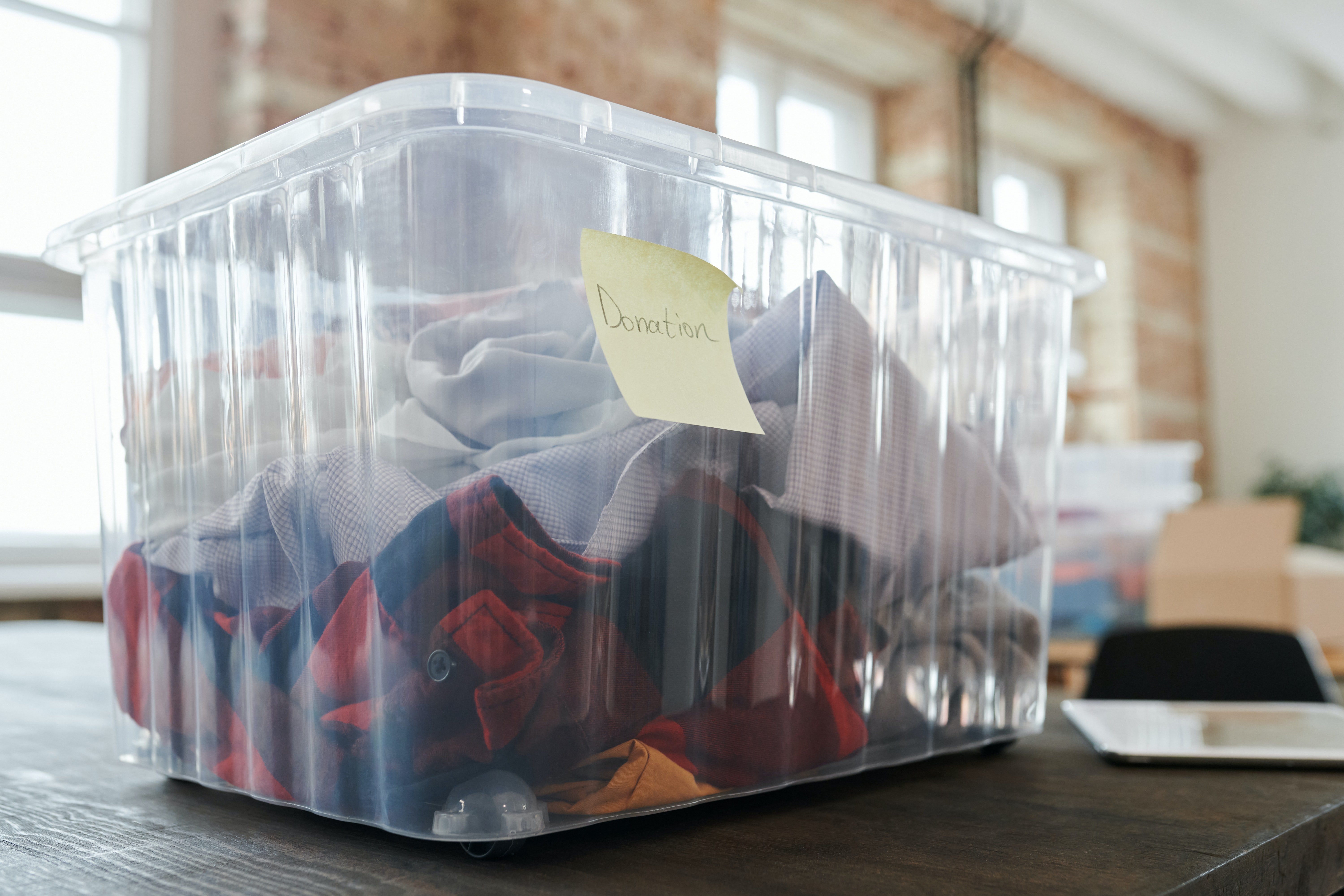 The boxes Adam and Cody brought were swept empty as people flocked to buy from them. | Source: Pexels