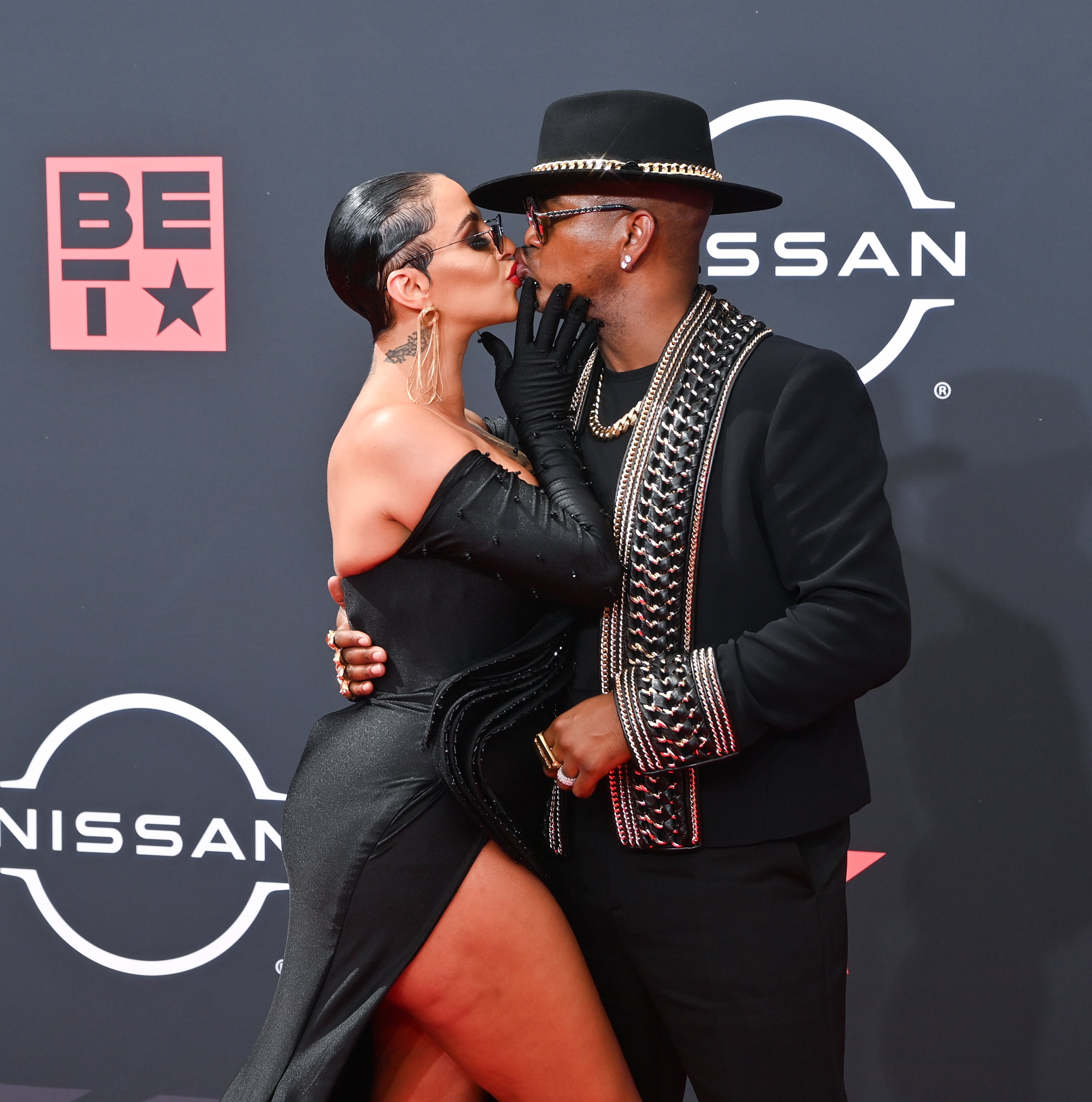 Ne-Yo and Crystal Smith attend the 2022 BET Awards at Microsoft Theater on June 26, 2022 in Los Angeles, California. | Source: Getty Images 