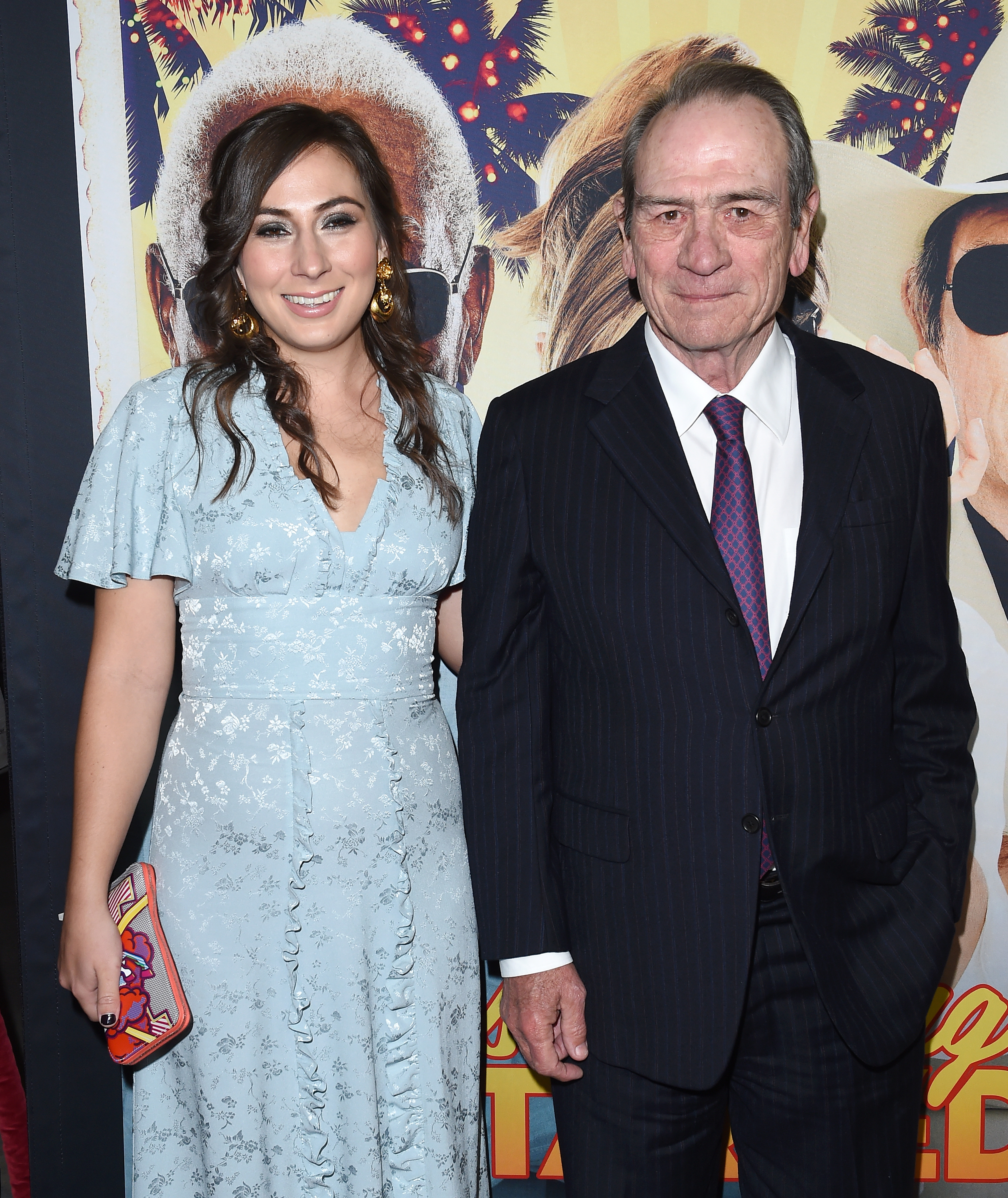 Victoria and Tommy Lee Jones at the premiere of "Just Getting Started" on December 7, 2017, in Hollywood, California. | Source: Getty Images