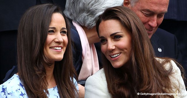 New aunt Kate Middleton responds to younger sister Pippa's birth news