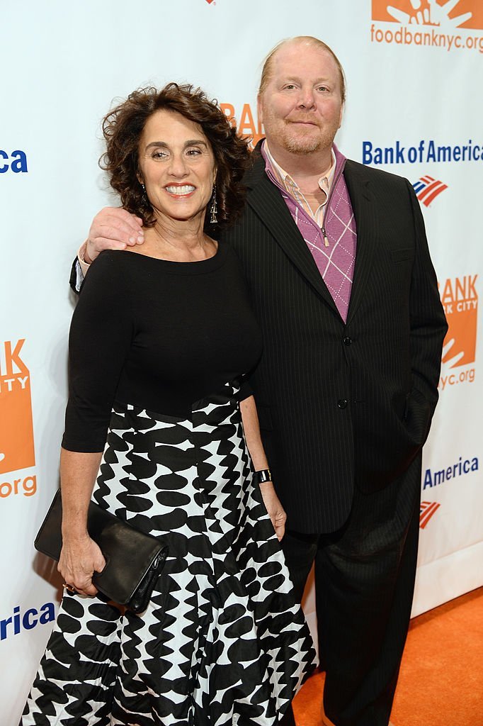 Mario Batali and Susan Cahn attend the Food Bank. | Source: Getty Images