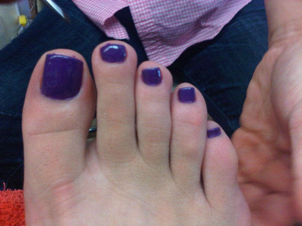Uñas pintadas. | Foto: Flickr