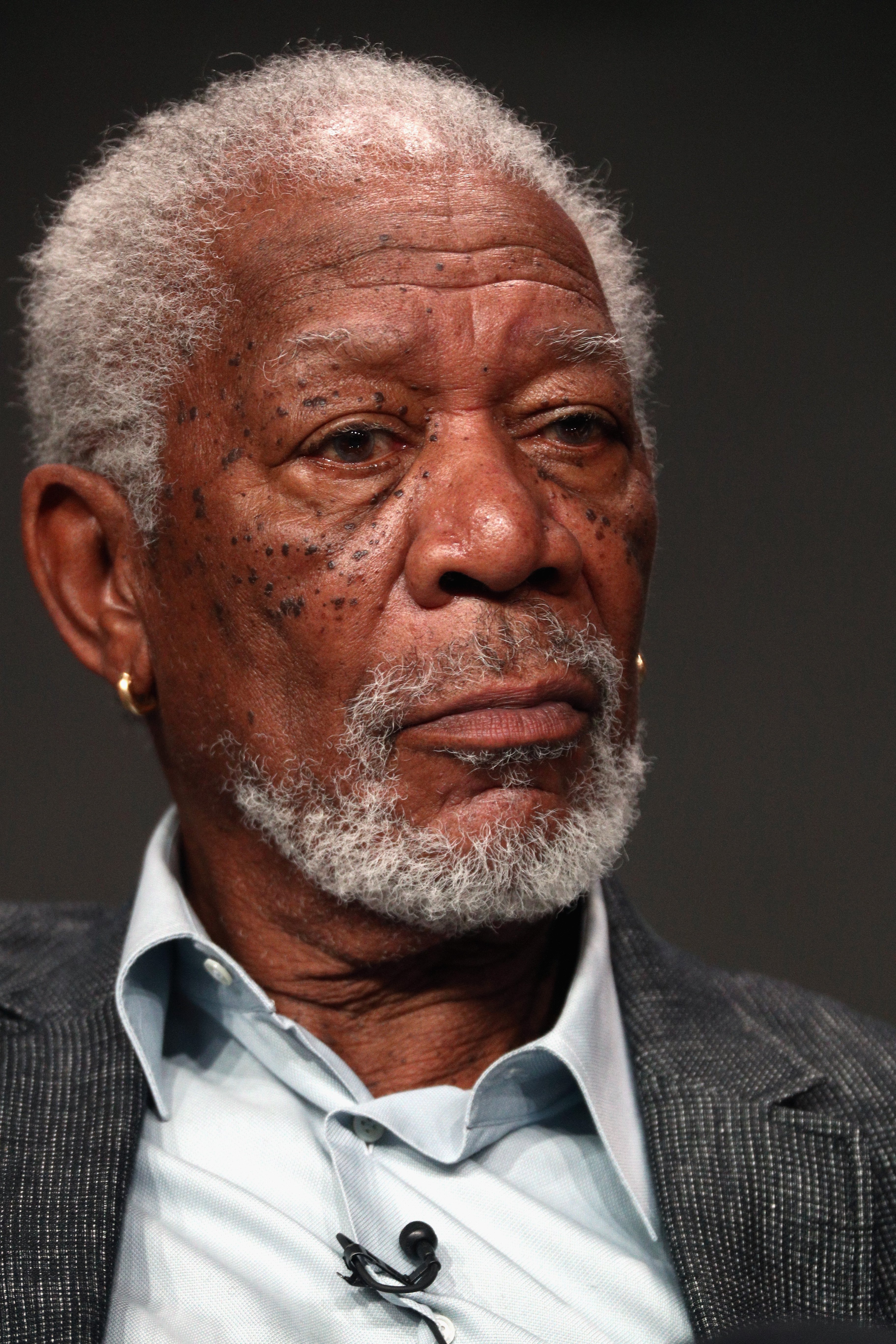 Morgan Freeman, victim's grandfather. | Getty Images