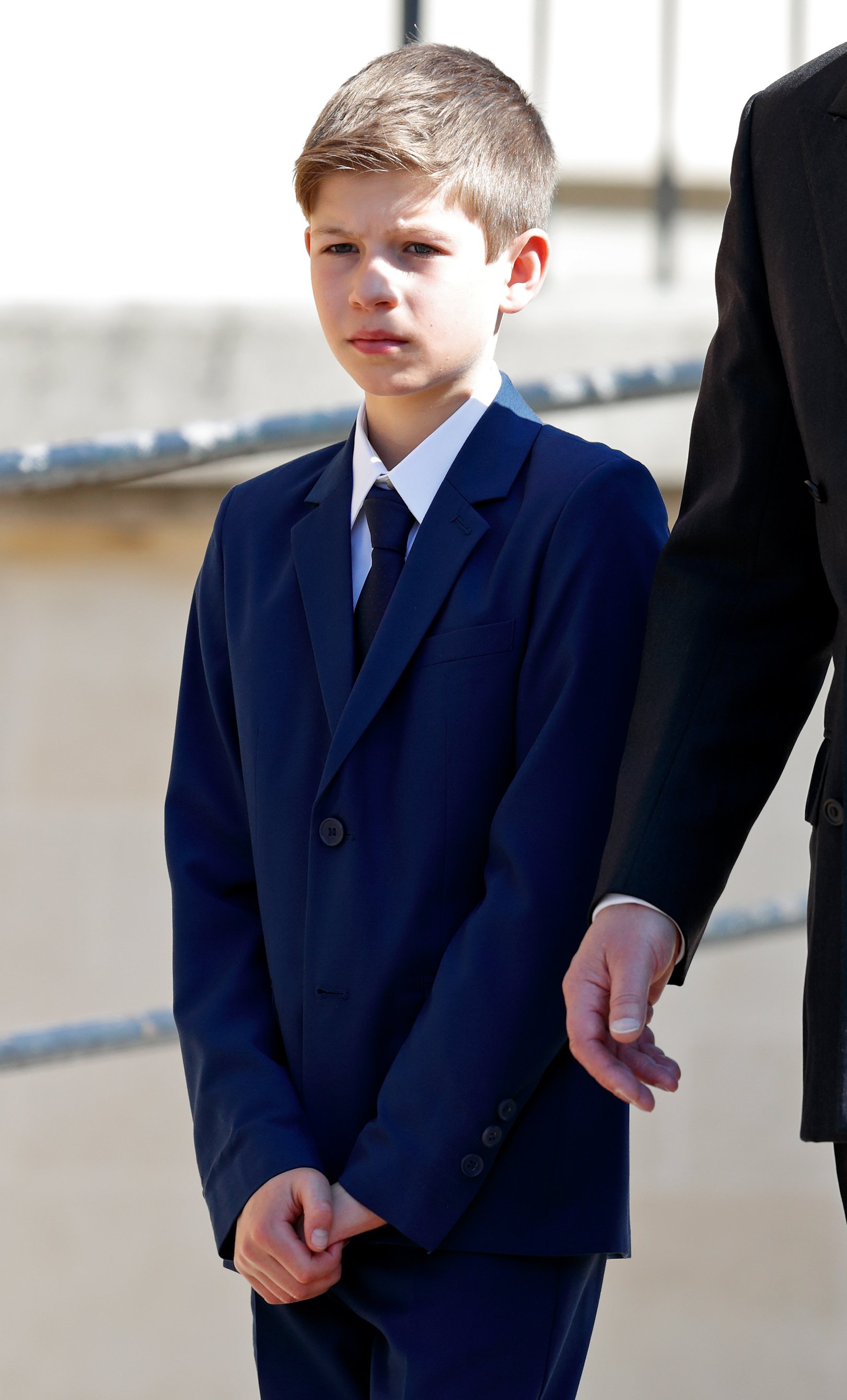 James, Viscount Severn attends the traditional Easter Sunday church service at St George's Chapel, Windsor Castle on April 21, 2019 in Windsor, England | Source: Getty Images