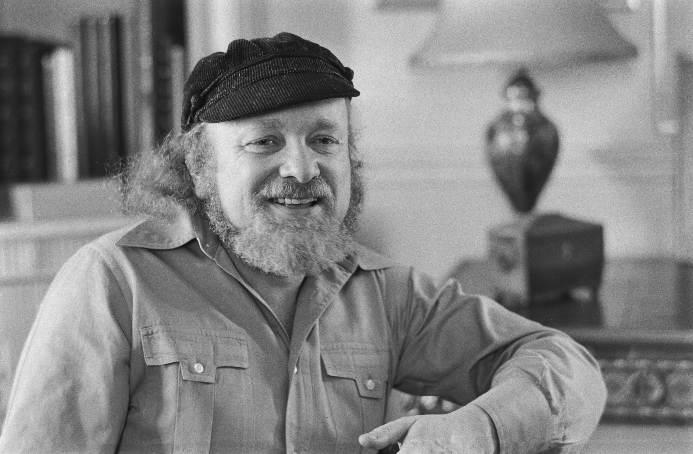 Bernard "Bernie" Cornfeld at home in the United Kingdom on April 7, 1974 | Source: Getty Images