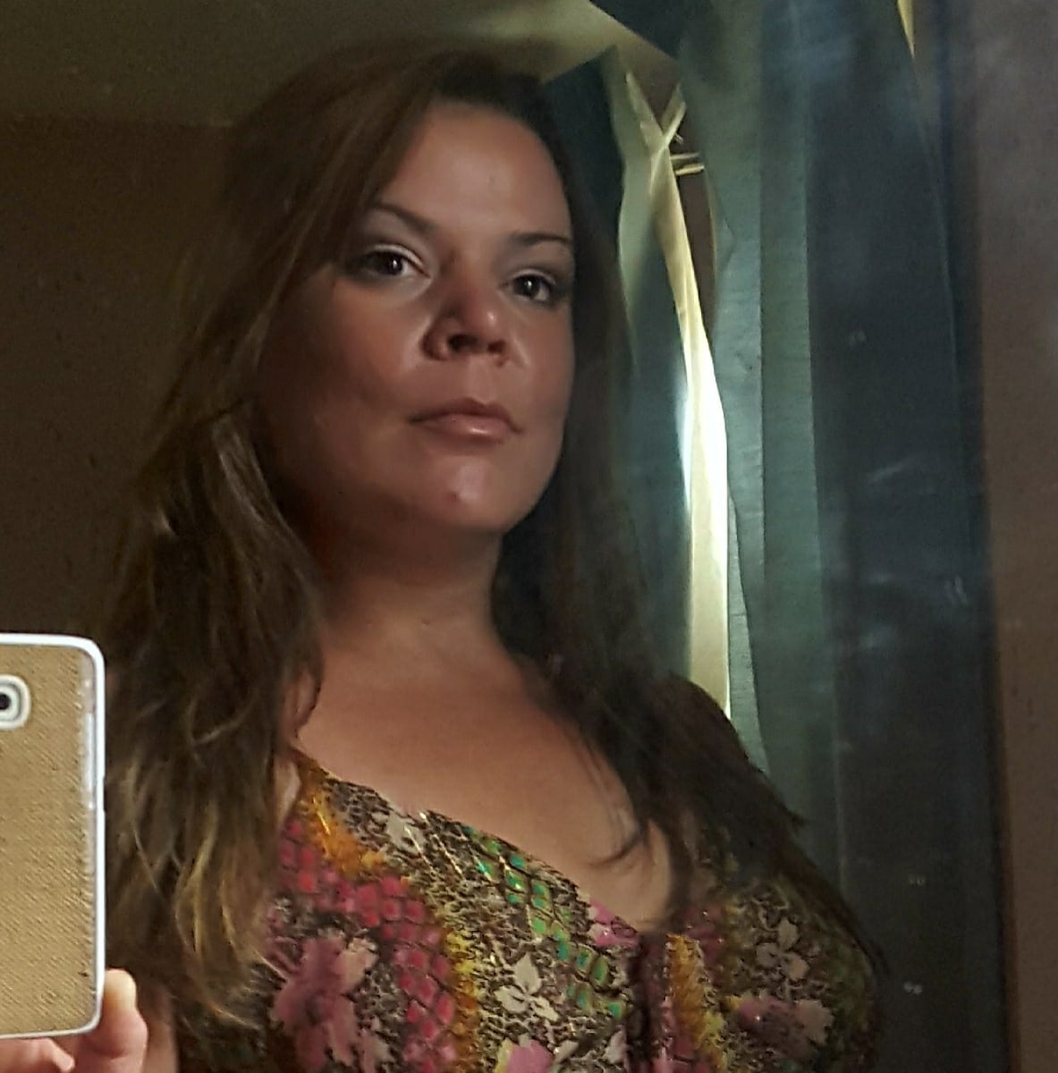 Tyiece Oninski posing for a mirror selfie, posted on September 26, 2017. | Source: Facebook/Tyiece Oninski